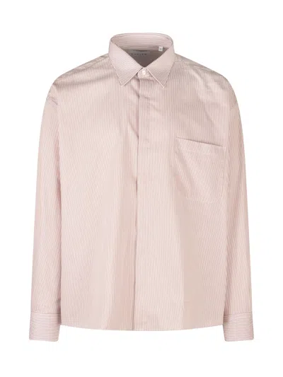 Marsēm Marsem Cropped Shirt With Front Pockets In Cammello