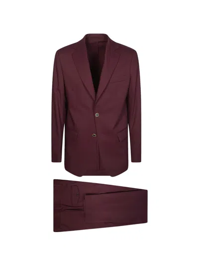 Marsēm Mp Slim Suit In Brown