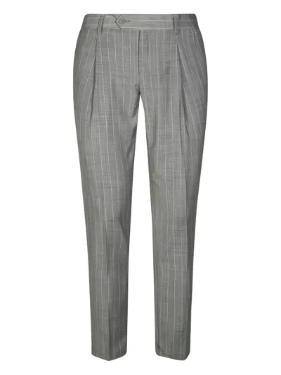 MARSĒM PINSTRIPE PLEATED TROUSERS