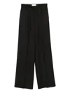 Marsēm Pleated-front Trousers In Black