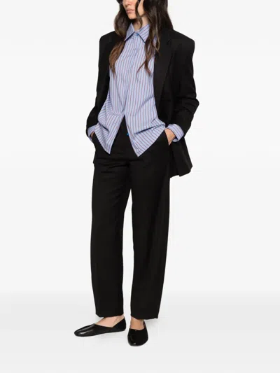 Marsēm Pressed-crease Tailored Trousers In Black