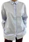 Marsēm Shirt Woman Marsem Cotton Over In Blue