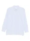 Marsēm Striped Long-sleeve Shirt In White