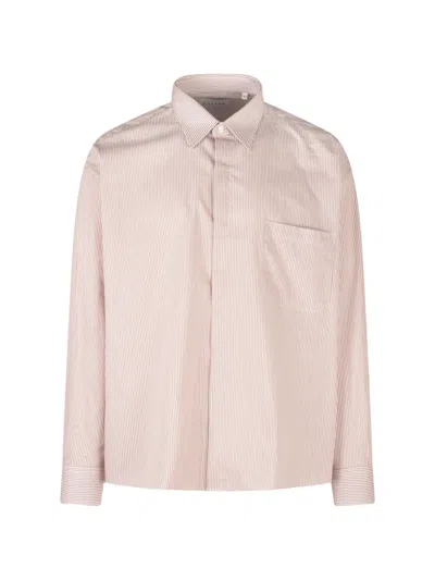 Marsēm Striped Shirt In 뉴트럴