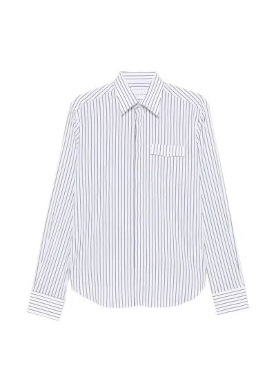Marsēm Vertical-stripe Slim-fit Shirt In Multi