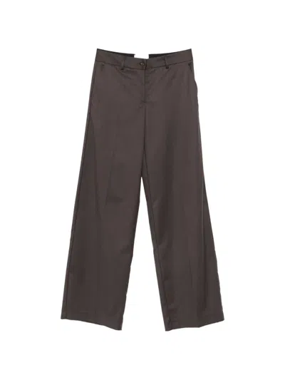 Marsēm Wide-leg Tailored Trousers In Animal Print