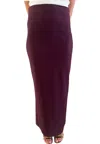 Marsēm Women's Skirt Marsem Straight In Burgundy