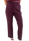 Marsēm Women's Trousers Marsem To The Foot In Burgundy