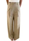Marsēm Women's Trousers Marsem With Pences In Neutral
