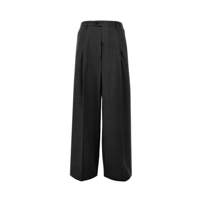 Marsēm Wool-blend Pants With Dart In Multi