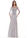Marsoni Long Formal Mother Of The Bride Dress 312 In Gray