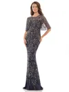 Marsoni Mother Of The Bride Beaded Long Gown 1208
