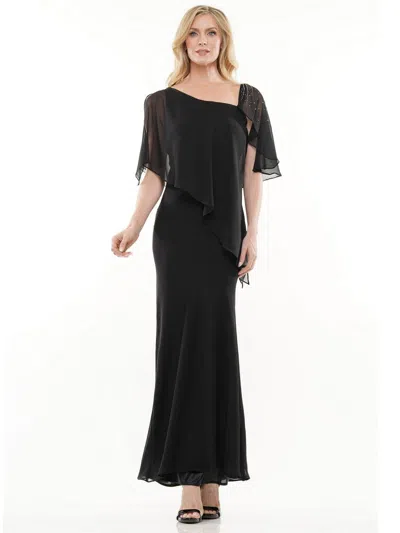 Marsoni Mother Of The Bride Long Dress 313 In Black