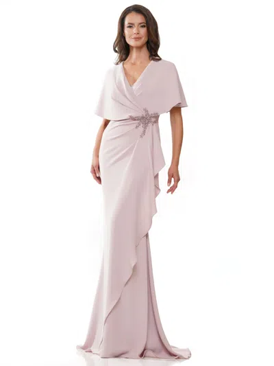 Marsoni Mv1249 Long Formal Mother Of The Bride Dress In Pink