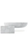 Marsotto Edizioni Underbowl Small Marble Bowl In White