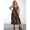 MARTA LEOPARD STRAP DRESS