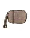 MARTA MARZOTTO MARTA MARZOTTO WOMAN CROSS-BODY BAG BRONZE SIZE - PVC - POLYVINYL CHLORIDE