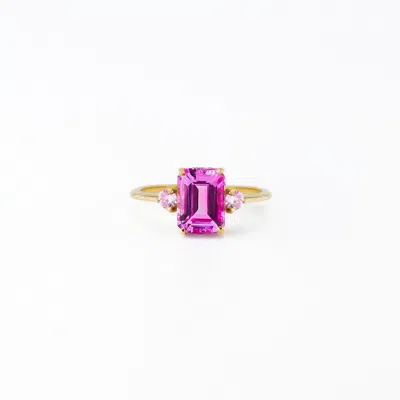 Marteliè Women's Gold French Rose Three-piece Ring