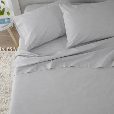 Martex 225 Thread Count Pillowcases Light Weight, Soft Breathable Pillowcases, Brushed Cotton Rich Blend, W In Gray