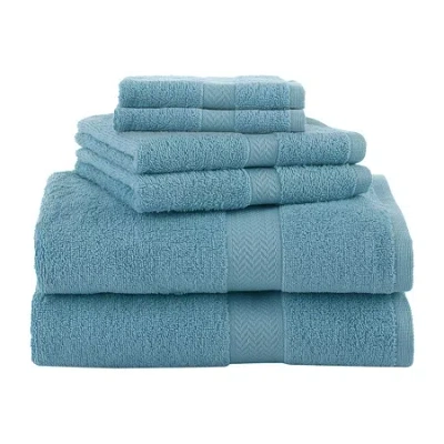 Martex 6-pc. Bath Towel Set In Blue