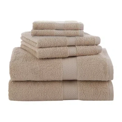 Martex 6-pc. Bath Towel Set In Sand