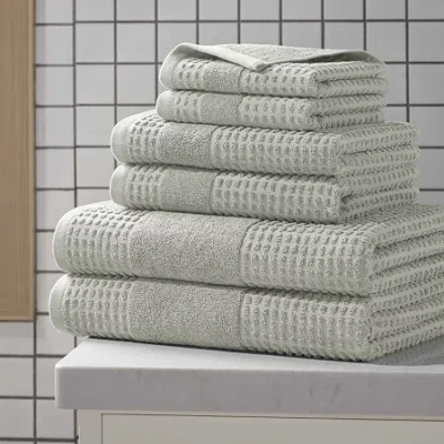 Martex 6-pc. Quick Dry Bath Towel Set In Gray