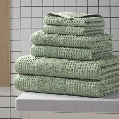 Martex 6-pc. Quick Dry Bath Towel Set In Green