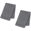 Martex Active 2-pack Bath Towels In Gray