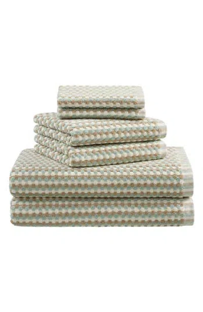 Martex Arcadia Demeter 6-piece Towel Set In Gray