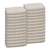Martex Basic 24 Piece 100% Cotton Towel Set In Olive