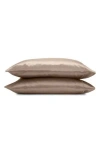 Martex Elegance Satin Pillowcases In Champagne