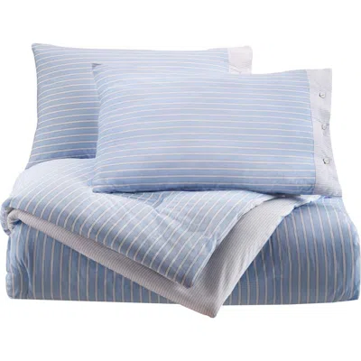 Martex Expression Crosby Comforter Set In Blue