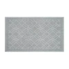 Martex Geo Bath Rug In Gray