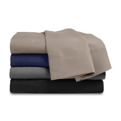 Martex Microfiber Bed Sheet Set, Brushed Microfiber, Super Soft,  Wrinkle Resistant In Gray,3