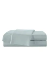 Martex Solid 400 Thread Count Cotton Sateen Sheet Set In Aqua