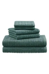 Martex Terra Towel 6-piece Towel Set In Gray