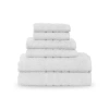 Martex Ultimate Solid 6 Piece Towel Set In Optical White