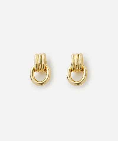 Martha Calvo 14ct Gold-plated Elsa Drop Earrings