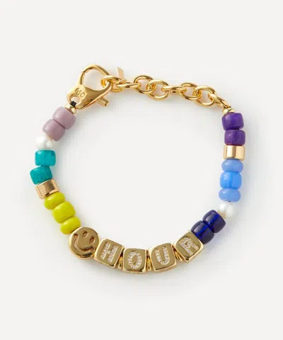Martha Calvo 14ct Gold-plated Happy Hour Bracelet