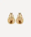 Martha Calvo 14ct Gold-plated Lori Stud Earrings