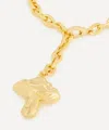 Martha Calvo 14ct Gold-plated Mushroom Necklace In Gold