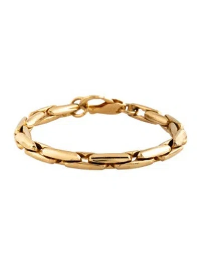Pre-owned Martha Calvo Link Bracelet, 6.75" In Multicolor