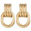 Martha Calvo 14ct Gold-plated Elsa Drop Earrings In Gold
