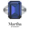 Martha Stewart 10 1/4 Carat Emerald Cut Gemstone Ring With Lab Grown Diamonds In Sterling Silver, Choose Your Gemst In Silver