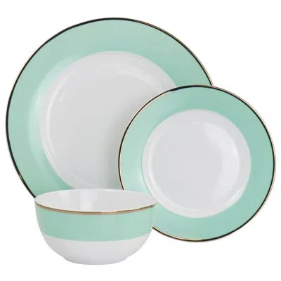 Martha Stewart 12 Piece Dinnerware Set, Service For 4 In Mint