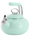 Martha Stewart 1.5qt Enamel On Steel Tea Kettle