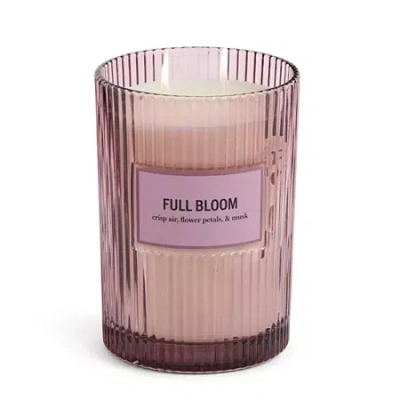 Martha Stewart 19oz Full Bloom 2-wick Scented Jar Candle In Purple