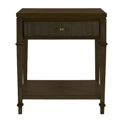Martha Stewart 1-drawer Nightstand In Brown