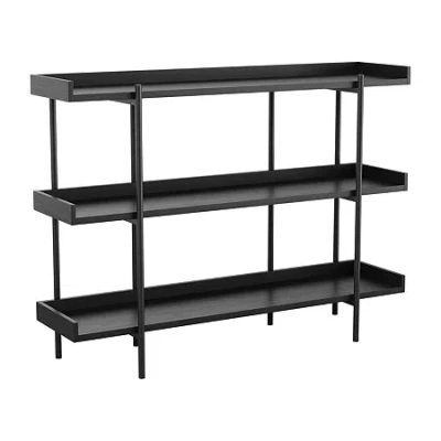 Martha Stewart 3-shelf Bookcase In Black