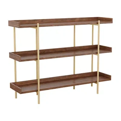 Martha Stewart 3-shelf Bookcase In Brown